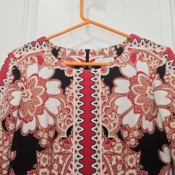 Flattering Sheath Dress from London Times - Picture 2 of 3